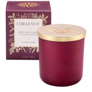 NEW Cerulean 6 Apple Bourbon Candle